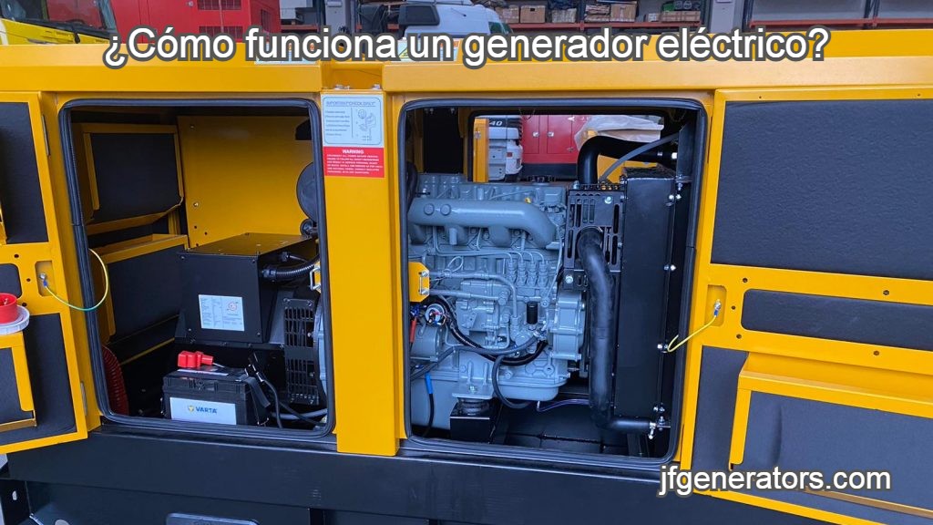 ¿Cómo funciona un generador eléctrico?